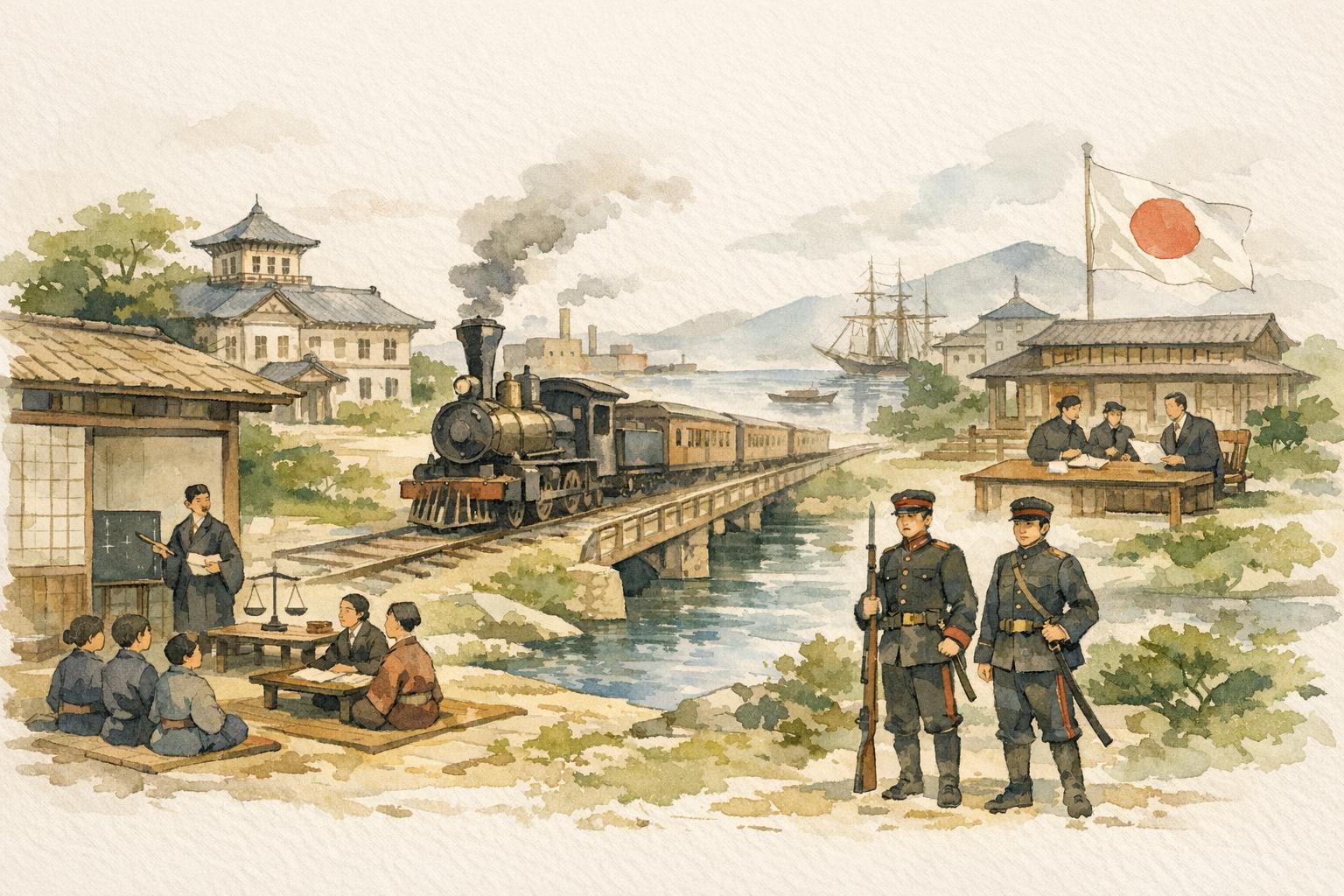 How Japan Modernized So Quickly image showing modernization at unusual speed