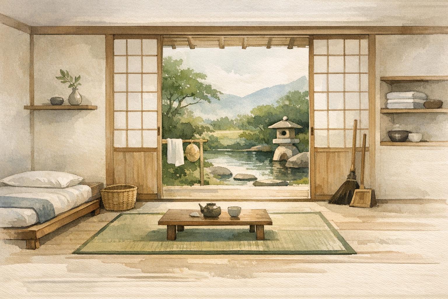 Minimalism in Japan: Less Stuff, More Meaning image showing why less can feel richer