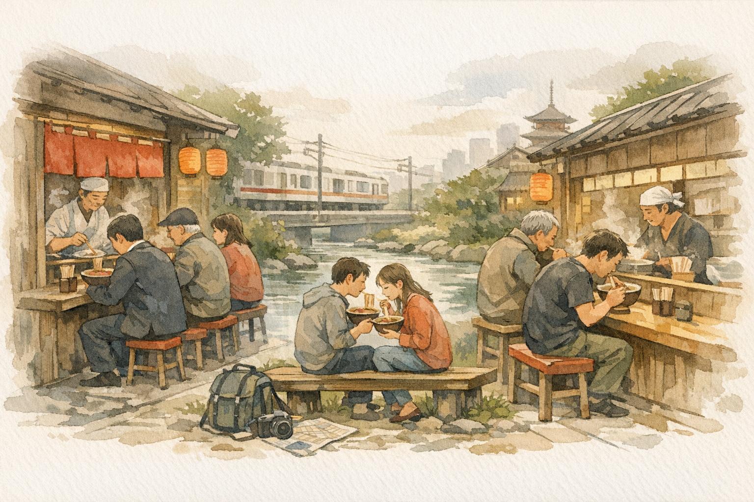 Ramen Culture in Japan: From Street Food to Obsession image showing one name, many local bowls