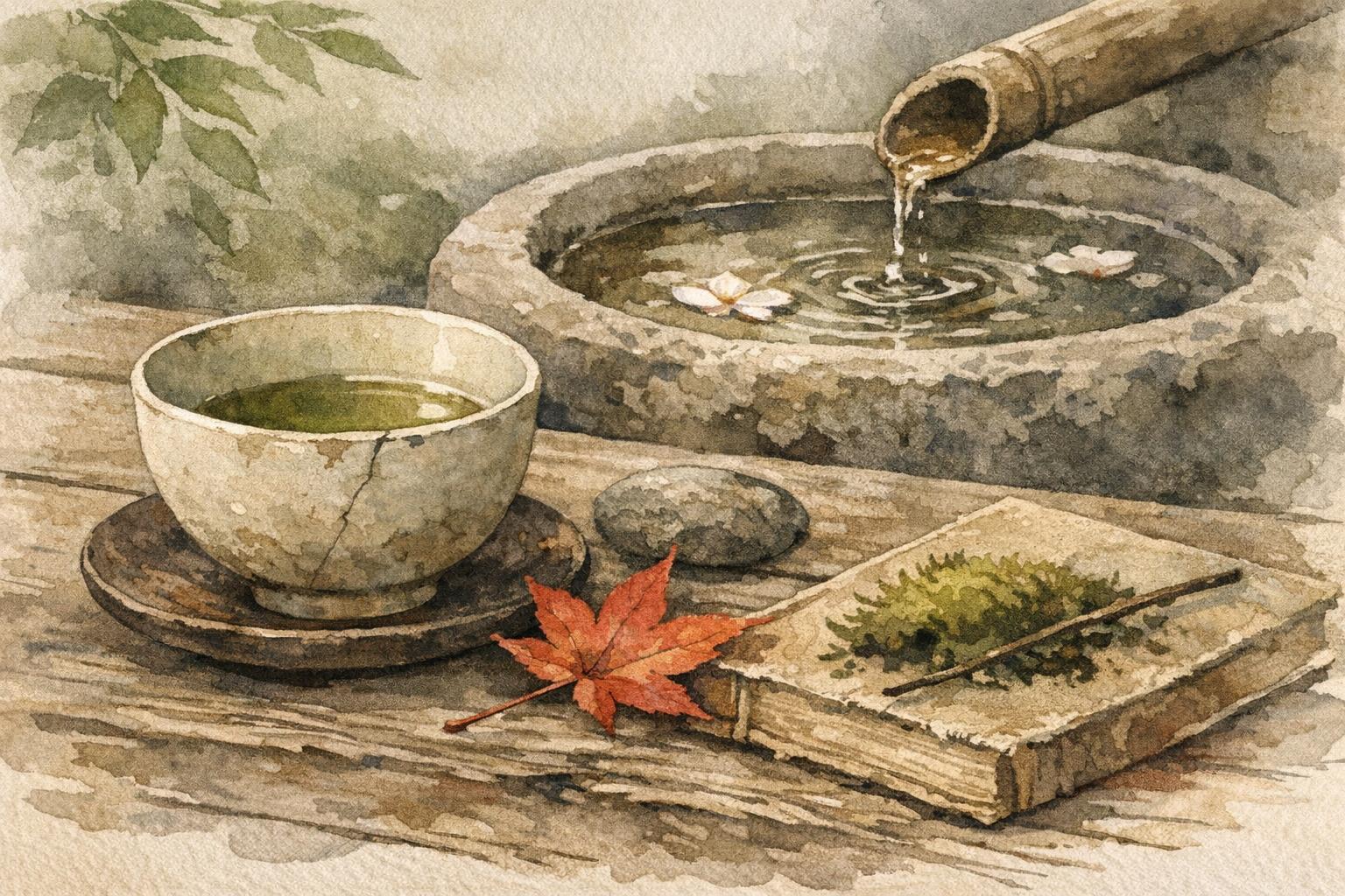 What Is Wabi-Sabi? The Beauty of Imperfection in Japan detail image showing seasonal feeling enters aesthetics through tiny adjustments…