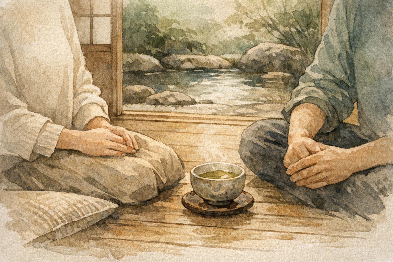 Why Silence Is Valued in Japanese Culture detail image showing trains, waiting rooms, shrines, and residential streets often feel quieter…